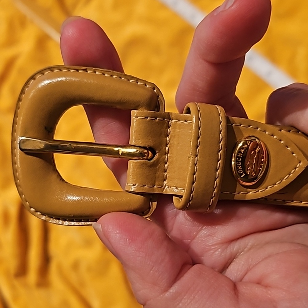 Longchamp Leather Belt